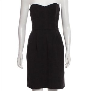 DVF Black Strapless Dress,  Size 8(fits like a 6)